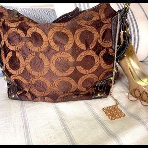 coach carly signature hobo bolsa
